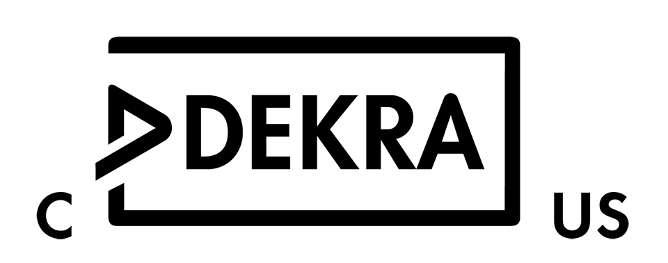 Logo of DEKRA.