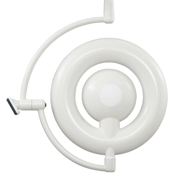 Merivaara Q-Flow Fluent medical lamp, back.