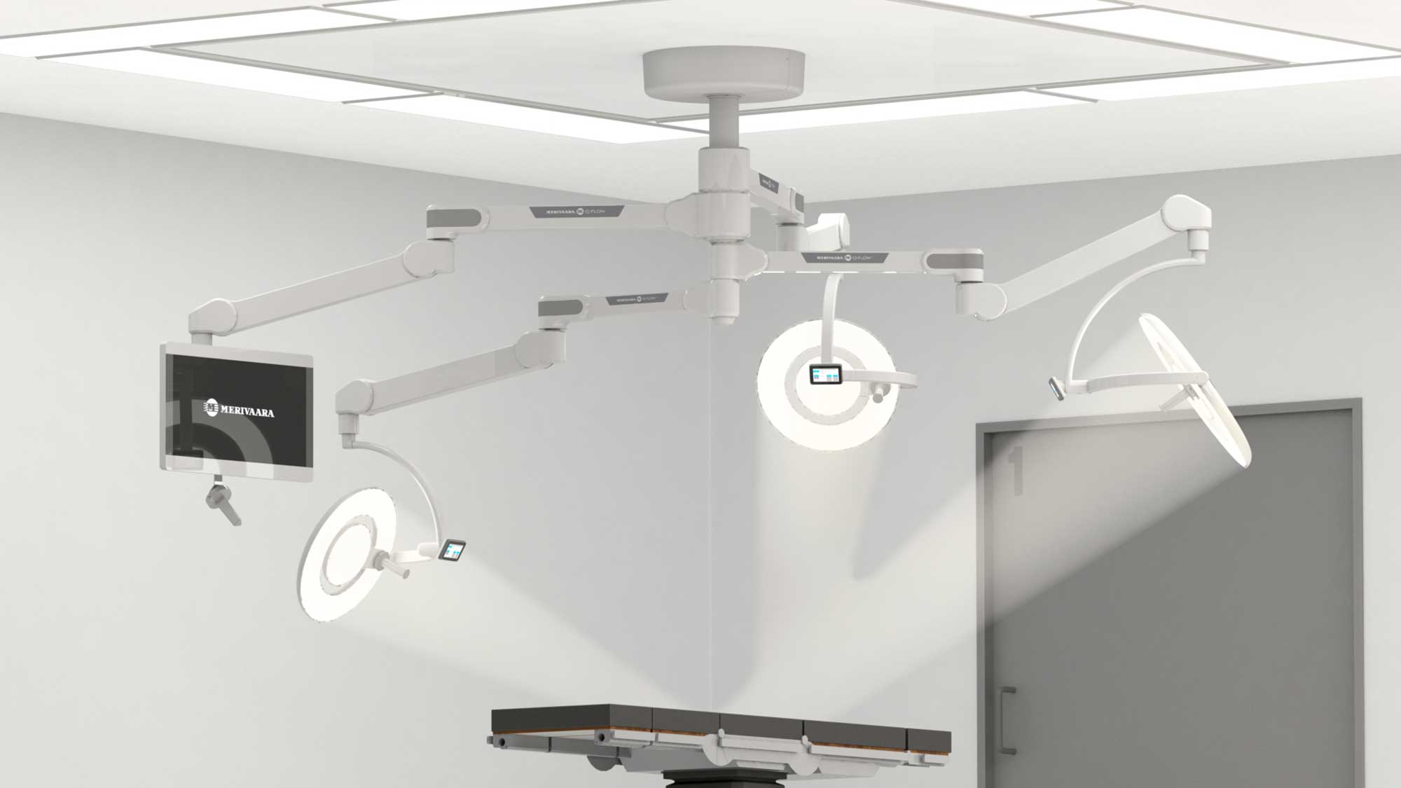 Lámpara de operación para sala de operaciones de hospital, BT-LED15S, luces  quirúrgicas, soporte móvil, luz
