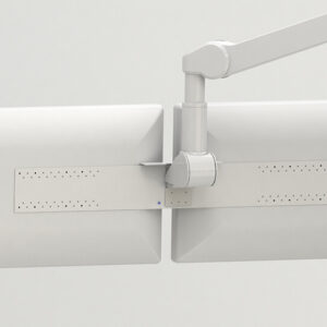 Monitor holder for two monitors