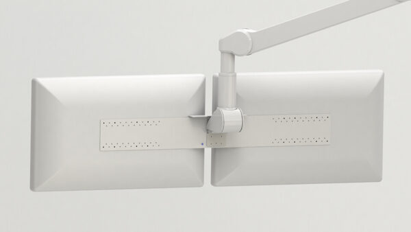 Monitor holder for two monitors
