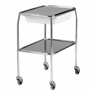 Image of instrument trolley for operating theatres.