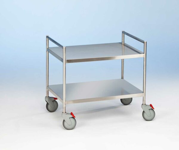 Image of Orthopaedic device cart 19285 with Practico operating table.
