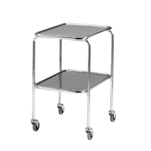 Image of instrument trolley for operating theatres.