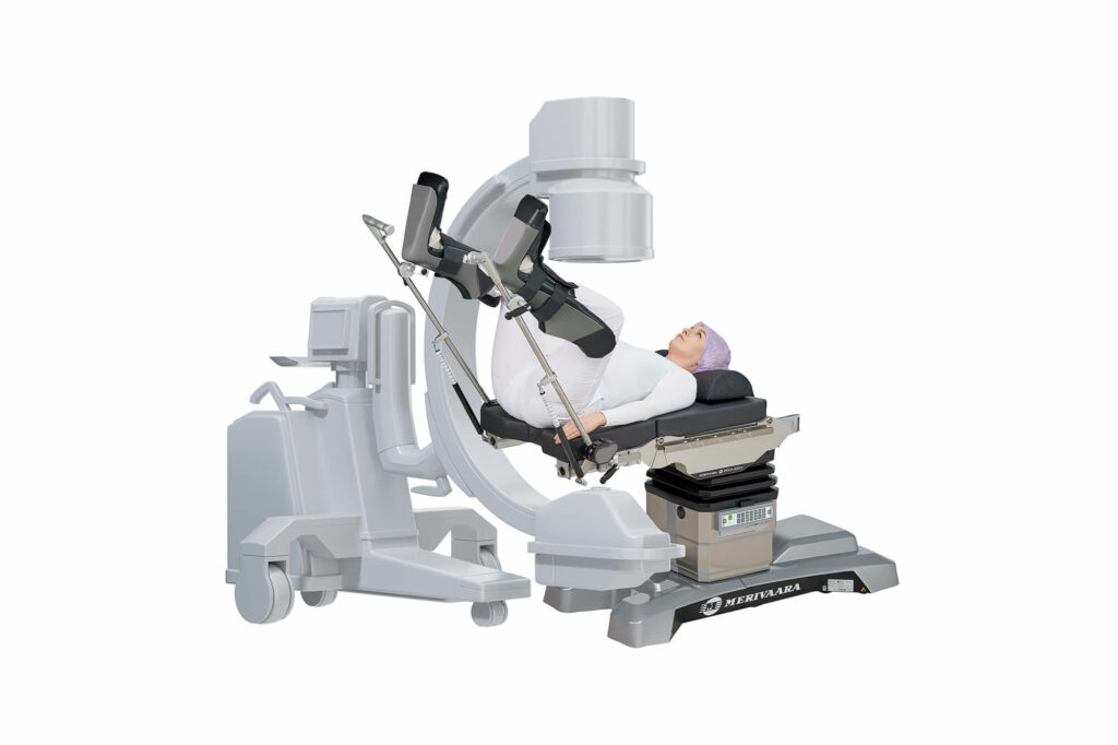 Image of Grand Promerix for gynecology and urology procedures with C-arm.