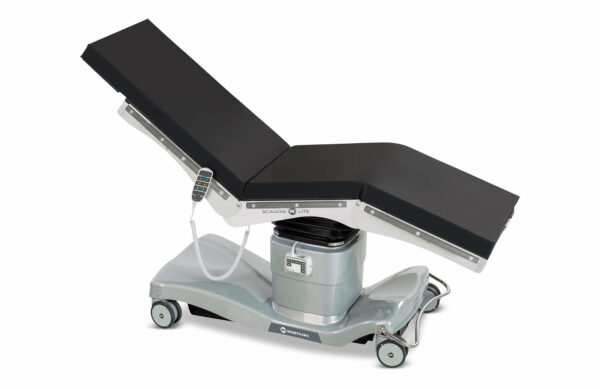 Picture demonstrating angles of Scandia Lite operating table