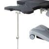 Image of AB5100 shaped arm and hand table with support leg.