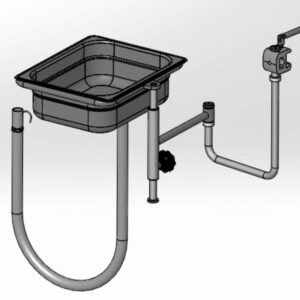 Image of Bowl 6 l with drainage 201572